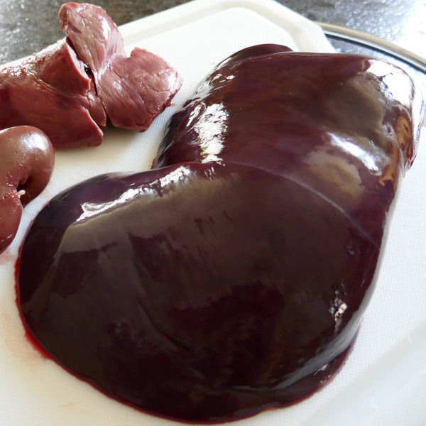 Quick Frozen Un-aged Wild Venison liver