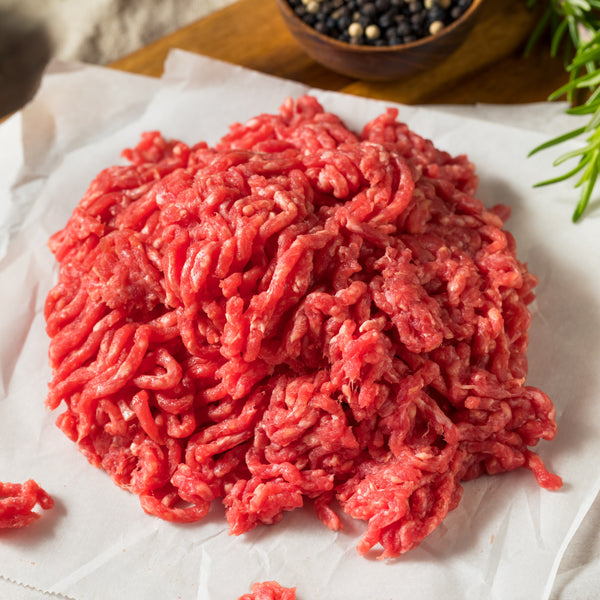 Grass Fed Beef Chuck Steak Mince (Fat content  5-10%) (quick frozen, un-aged)