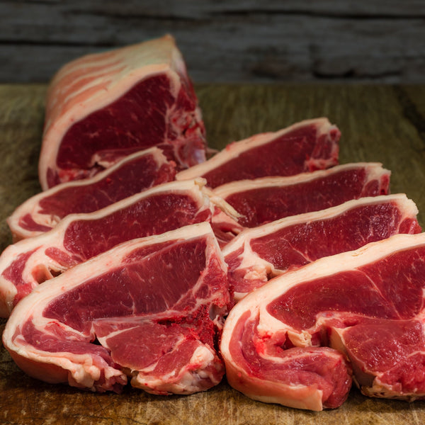 Grass Fed Lamb rump steak (quick frozen, un-aged)