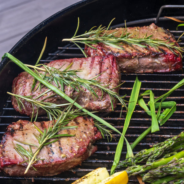 Grass Fed Lamb rib-eye steak  (quick frozen, un-aged)