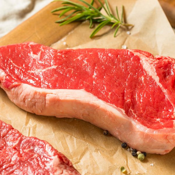 Thick cut grass fed beef sirloin sharing steak (450 g) (serves 2) (chilled)