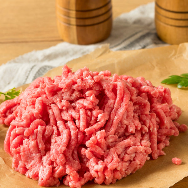 Quick frozen, un-aged wild venison mince