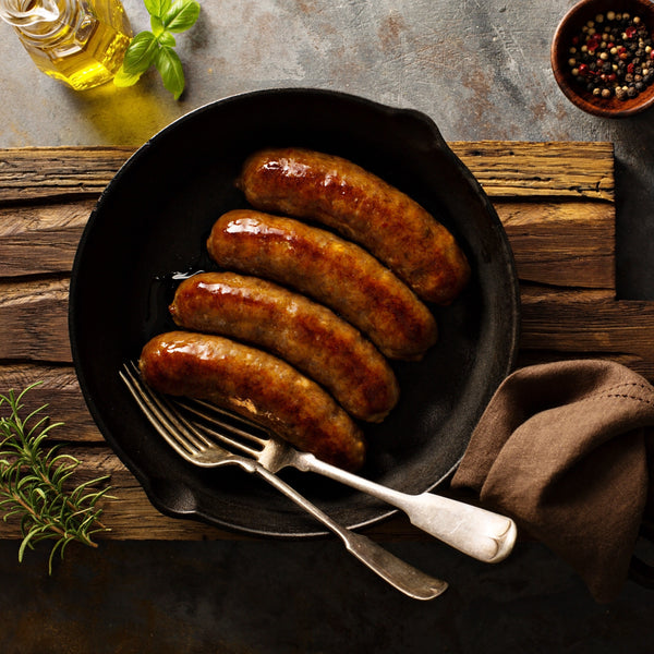 Paleo Beef Sausages (Grass fed minced Beef, minced beef heart, minced beef kidney)