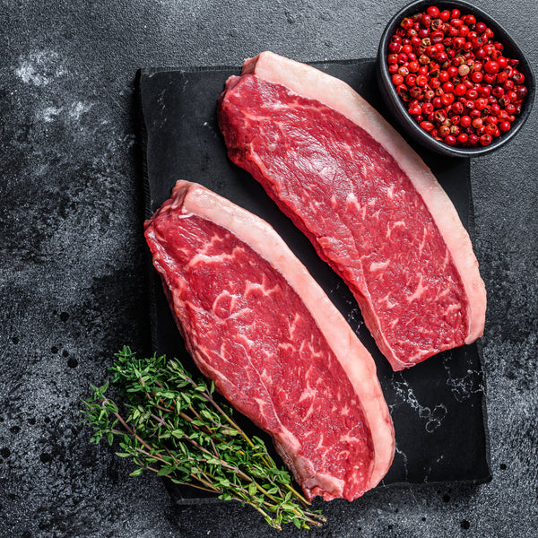 Grass fed beef rump steak