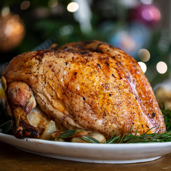 Free range bronze turkey crown (frozen)